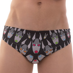 Barcode Berlin Slip de bain FETISH DOG Noir